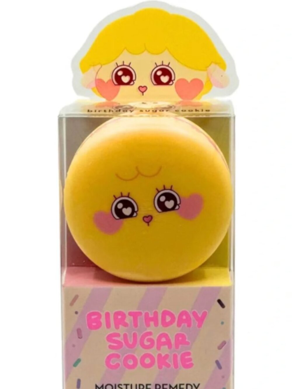 The Crème Shop Birthday Sugar Cookie Macaron Lip Balms